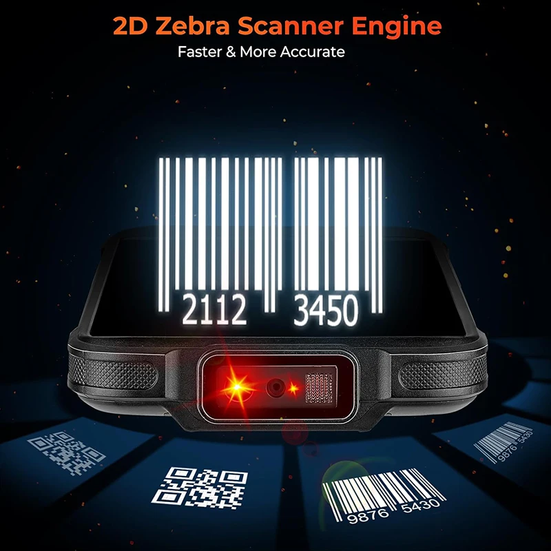 Industrial Laser Scanner - 5.5 Inch Android Industrial Handheld Terminal