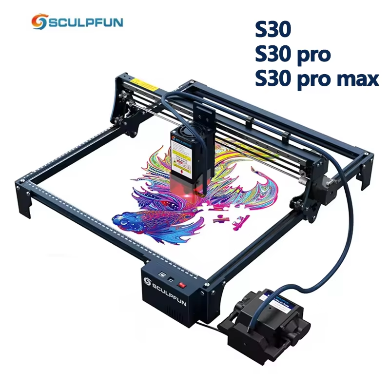 SCULPFUN S30 pro max S30 PRO S - Desktop Laser Engraver บทวิจารณ์และราคา