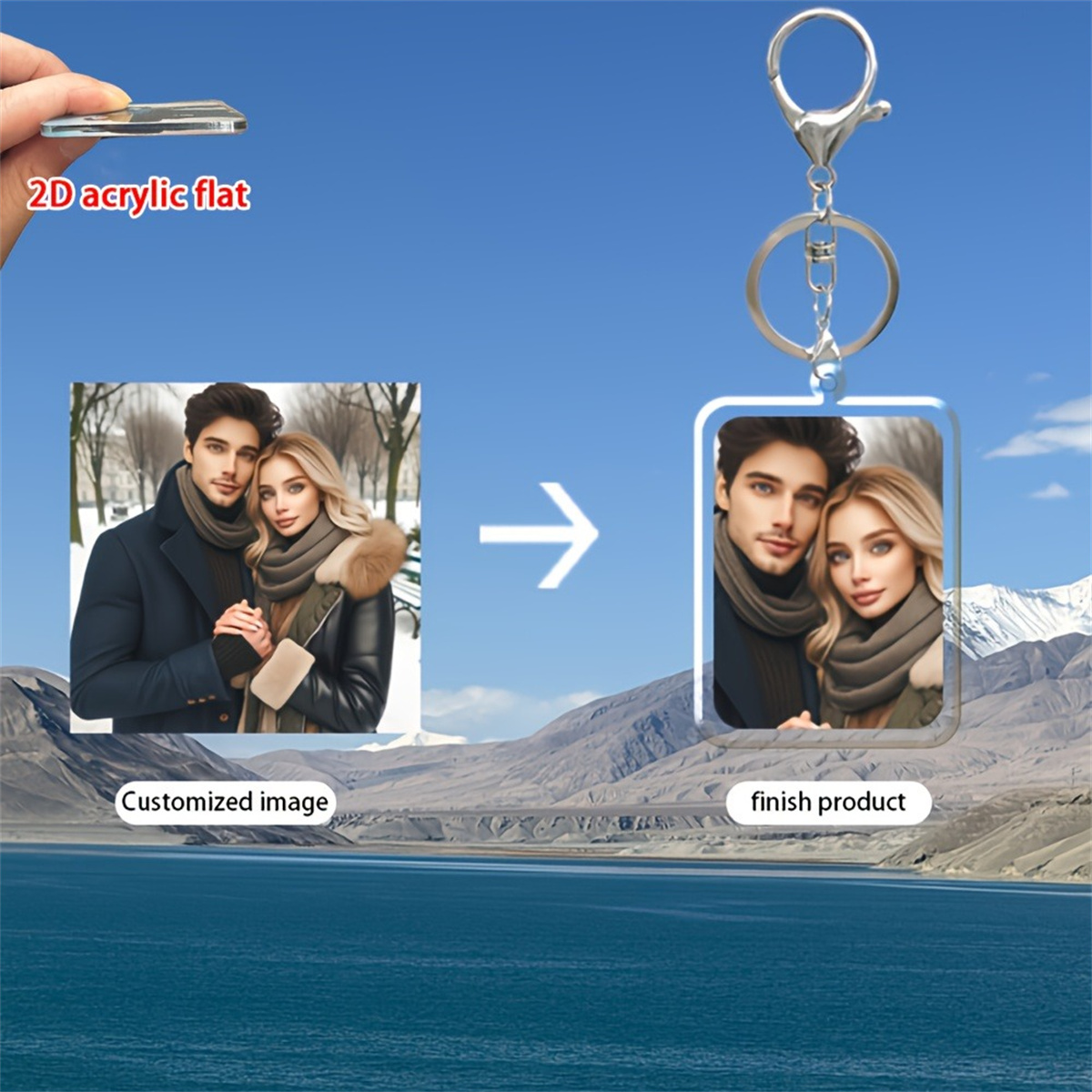 Custom 2D Flat Acrylic Photo K - Industrial Laser Power บทวิจารณ์และราคา