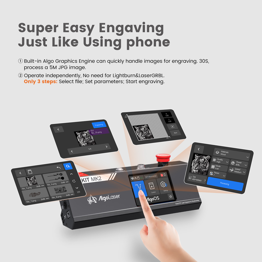 AlgoLaser Laser Engraving Mach - Industrial Laser Equipment บทวิจารณ์และราคา