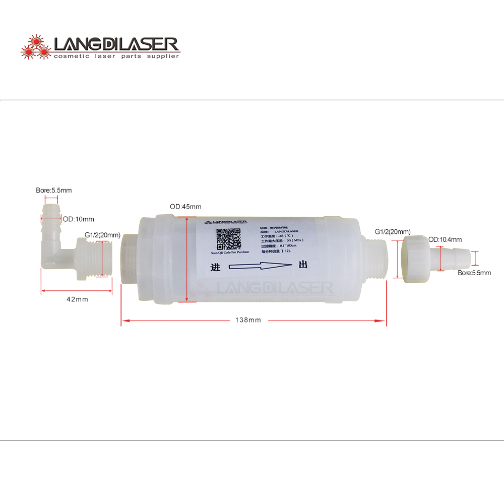 Diode Laser Water Filter Syste - Industrial Hair Laser Machine บทวิจารณ์และราคา