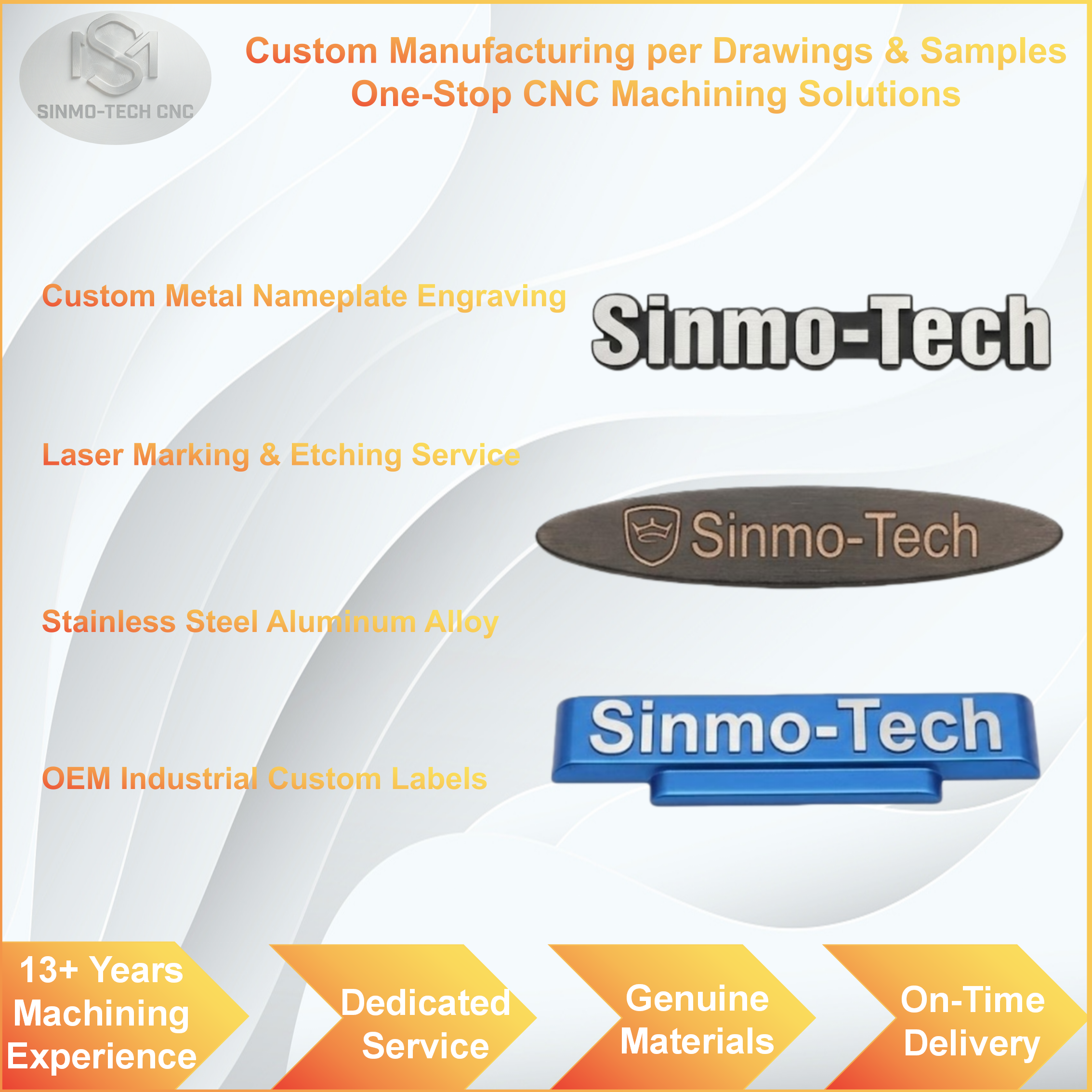 Industrial Metal Name Plate Cu - Industrial Laser Etching บทวิจารณ์และราคา