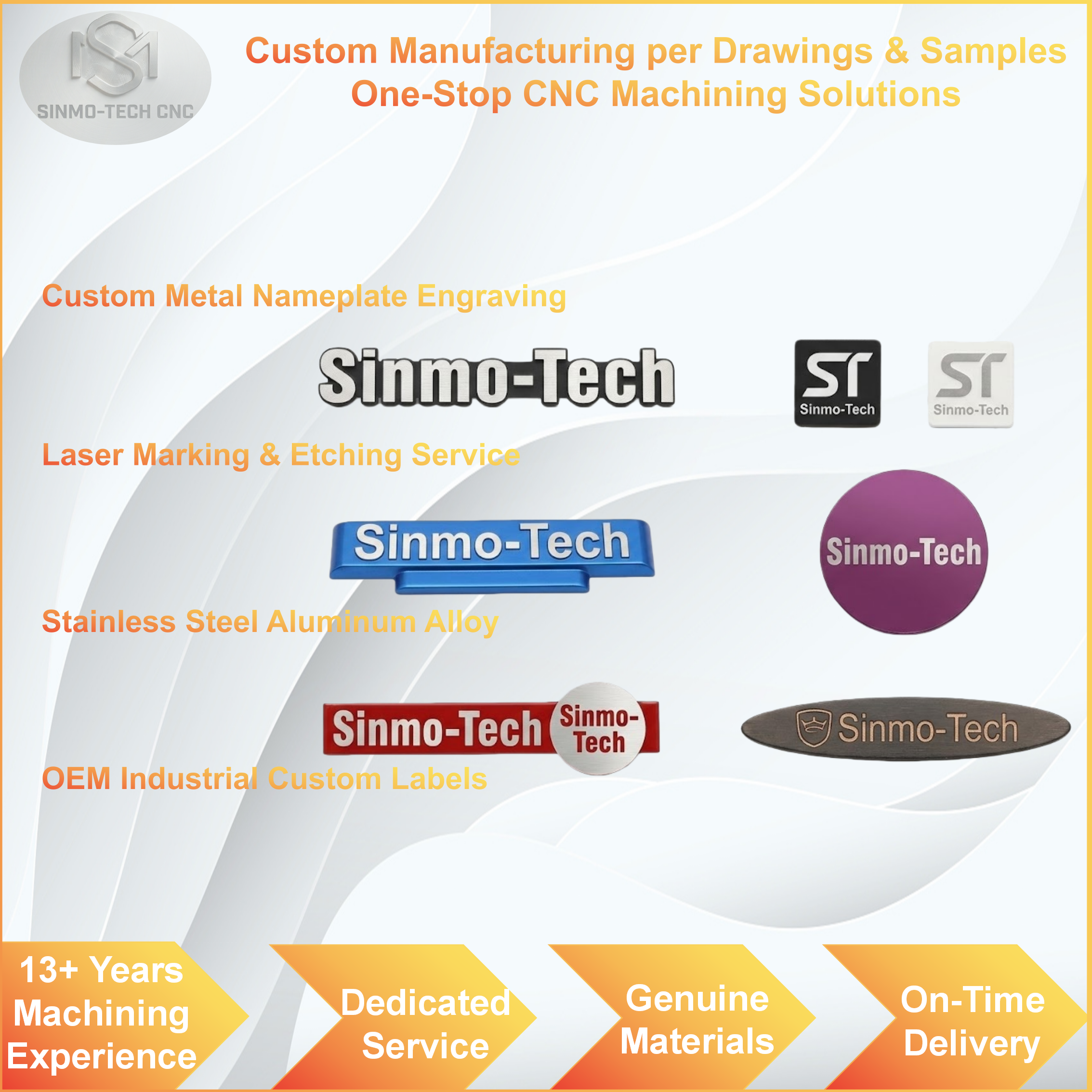 Industrial Metal Name Plate Cu - Industrial Laser Etching บทวิจารณ์และราคา