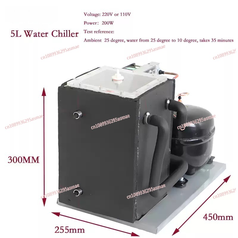 5L chiller compressor, oxygen  - Laser Chiller Water Cooler บทวิจารณ์และราคา