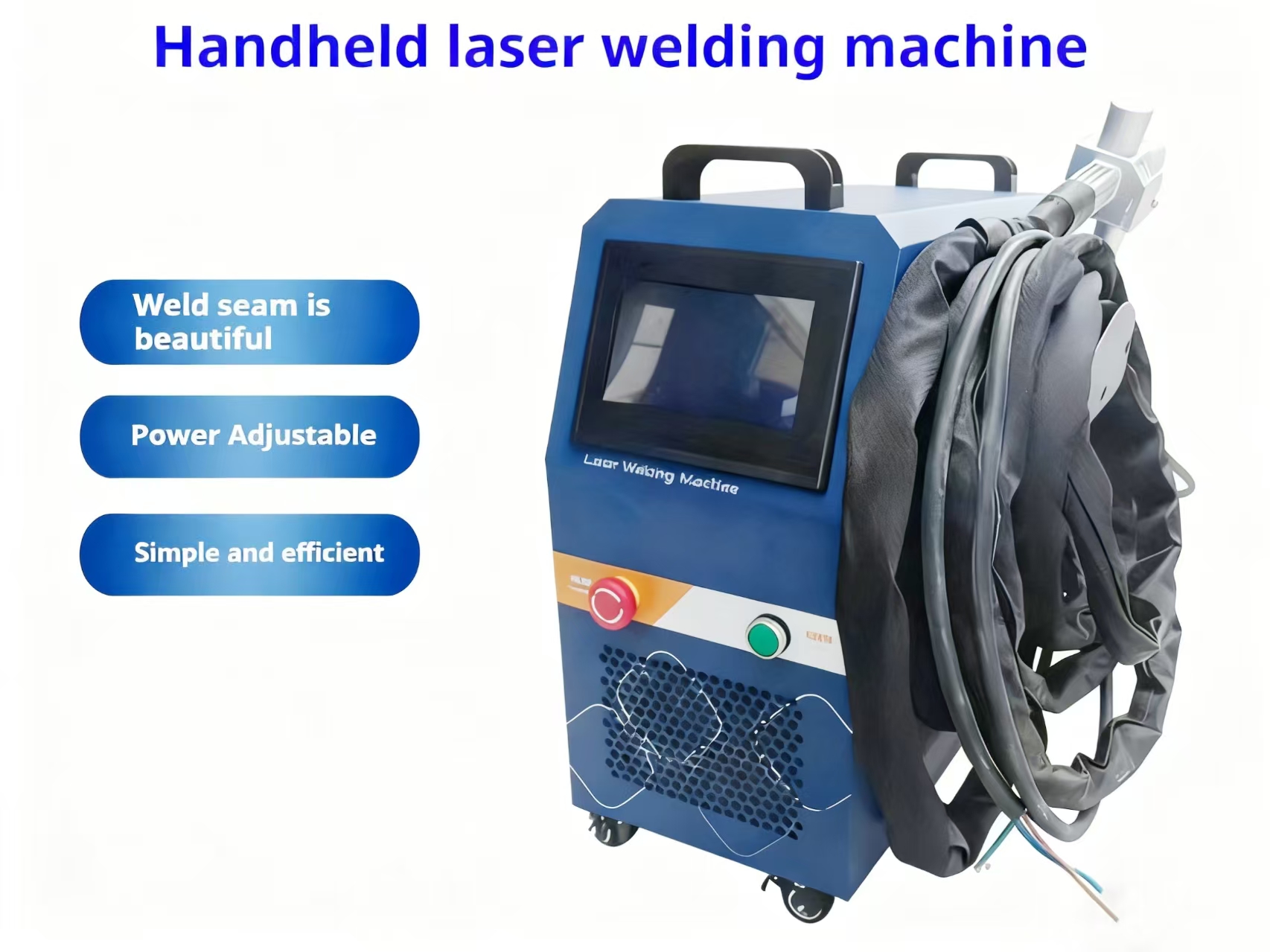 Handheld Laser Welder 1200W Pe - Industrial Laser Welding Machine Hand Held บทวิจารณ์และราคา