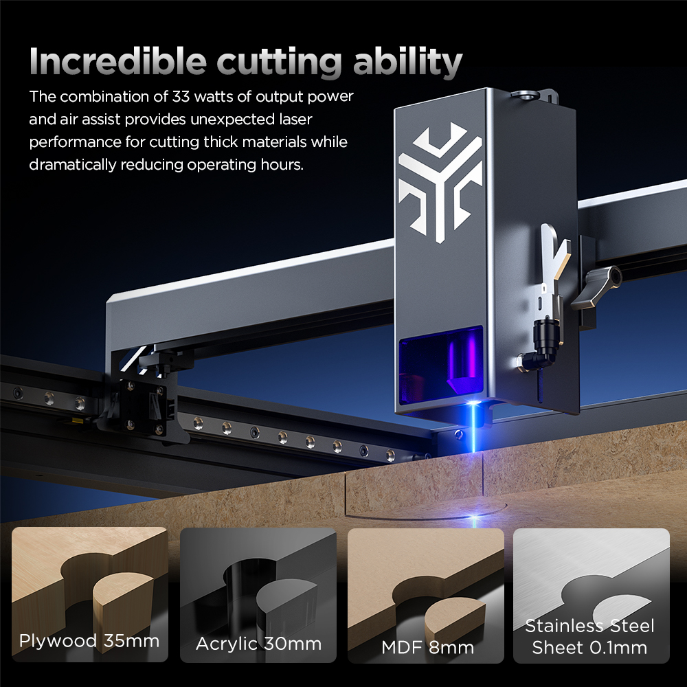 ACMER P2 Laser Engraver 33W 20 - Industrial Laser Equipment บทวิจารณ์และราคา