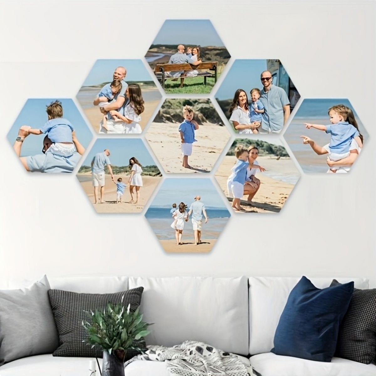 Custom Wall Decor — Modern Hex - Industrial Laser Power บทวิจารณ์และราคา