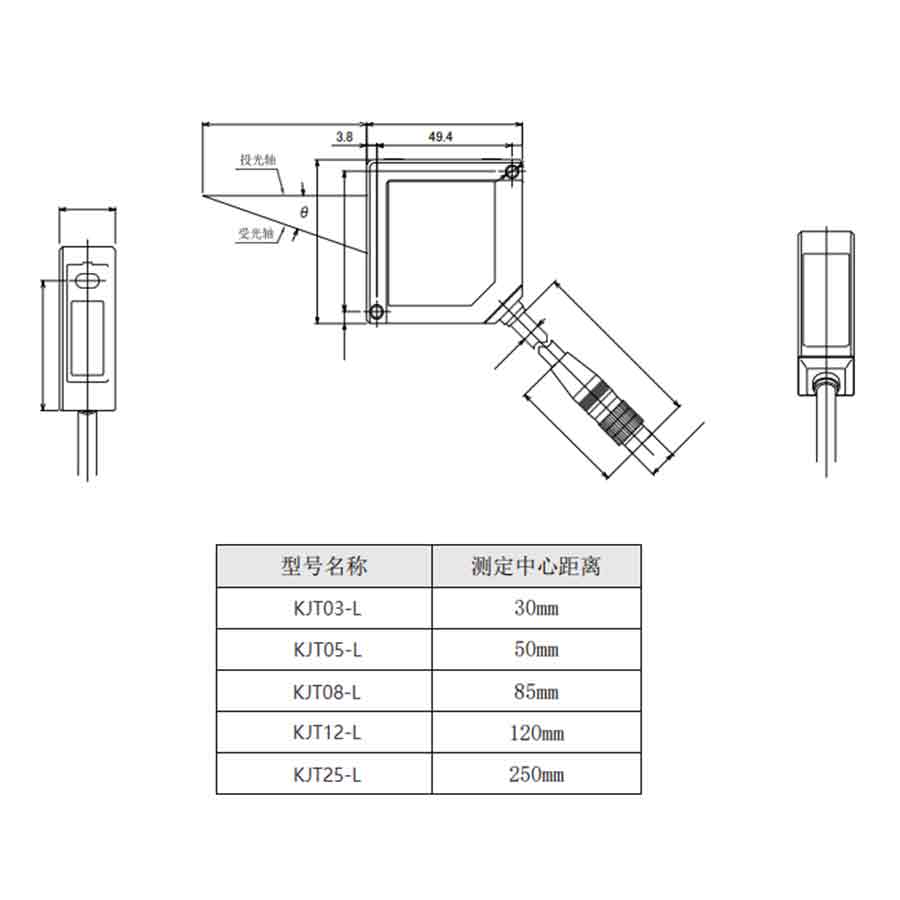 NEW2026 KJT Industrial Laser M - Industrial Laser Displacement Sensor บทวิจารณ์และราคา