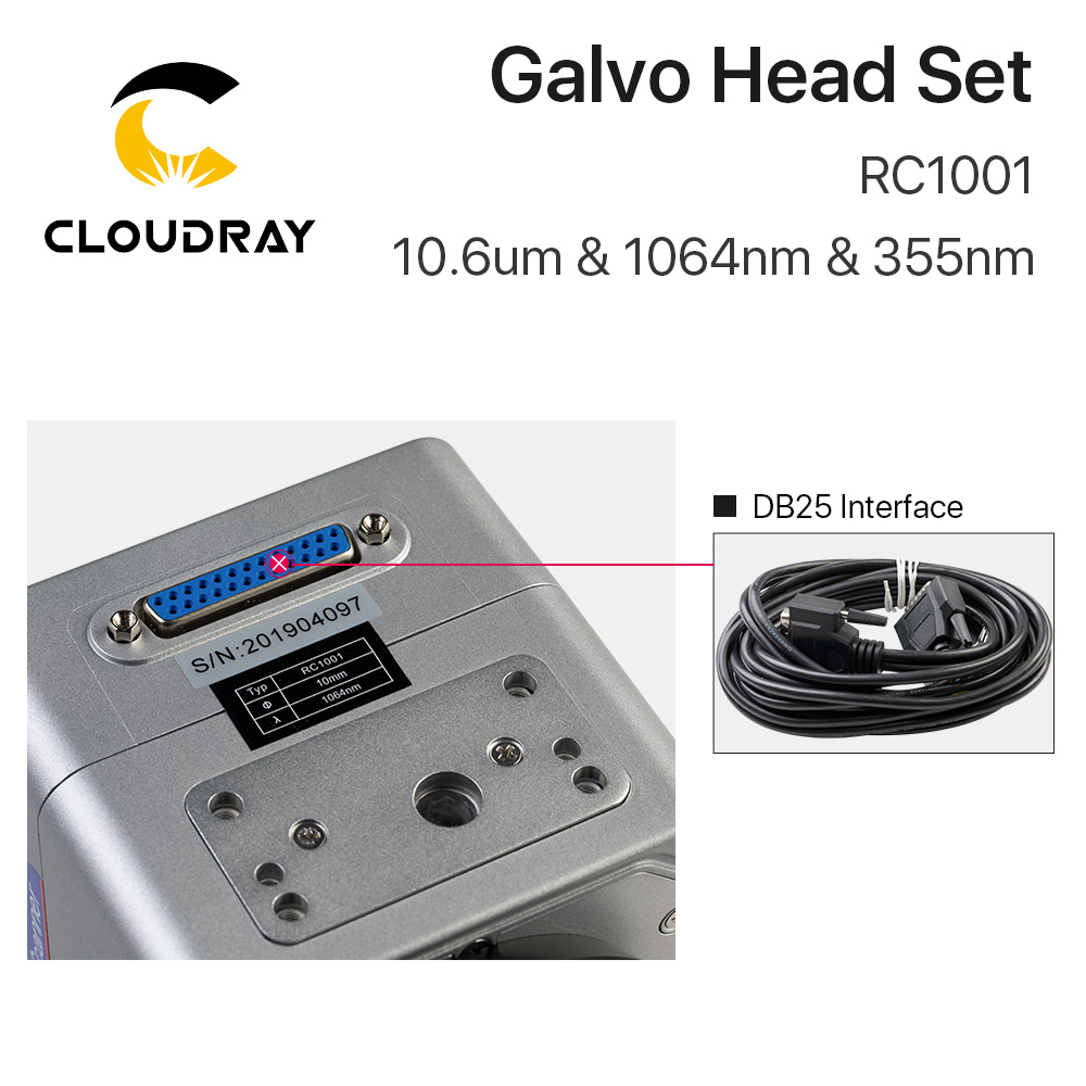 Cloudray RC1001 Fiber Laser Sc - Galvo Scan Head บทวิจารณ์และราคา