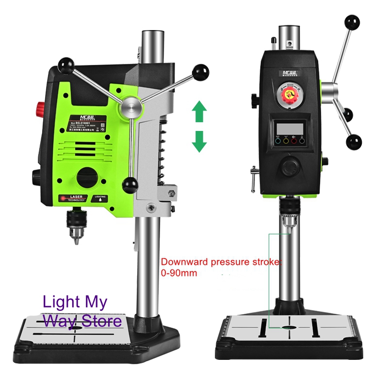 Mini strong table drill digita - Industrial Laser Drill บทวิจารณ์และราคา