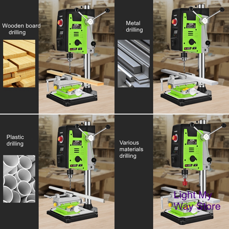 Mini strong table drill digita - Industrial Laser Drill บทวิจารณ์และราคา