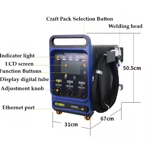 900W Industrial Handheld Laser - Industrial Laser Welding Machine Hand Held บทวิจารณ์และราคา