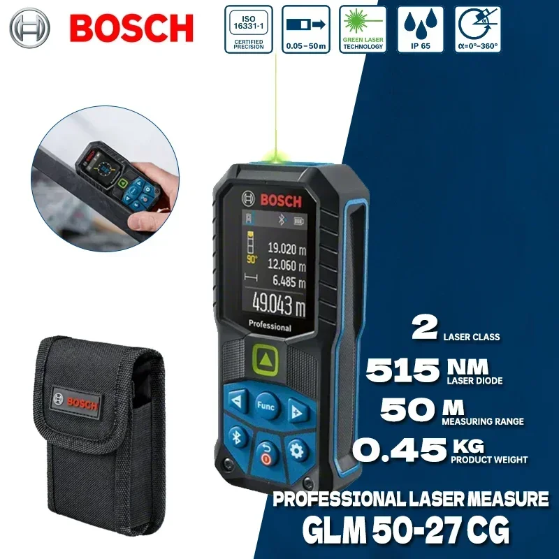 BOSCH GLM 50-27 CG Laser Range - Industrial Laser Drill บทวิจารณ์และราคา