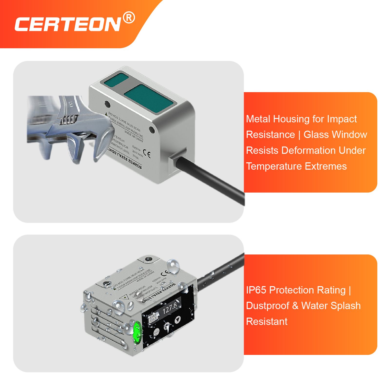 LR400 Laser Displacement Senso - Industrial Laser Displacement Sensor บทวิจารณ์และราคา
