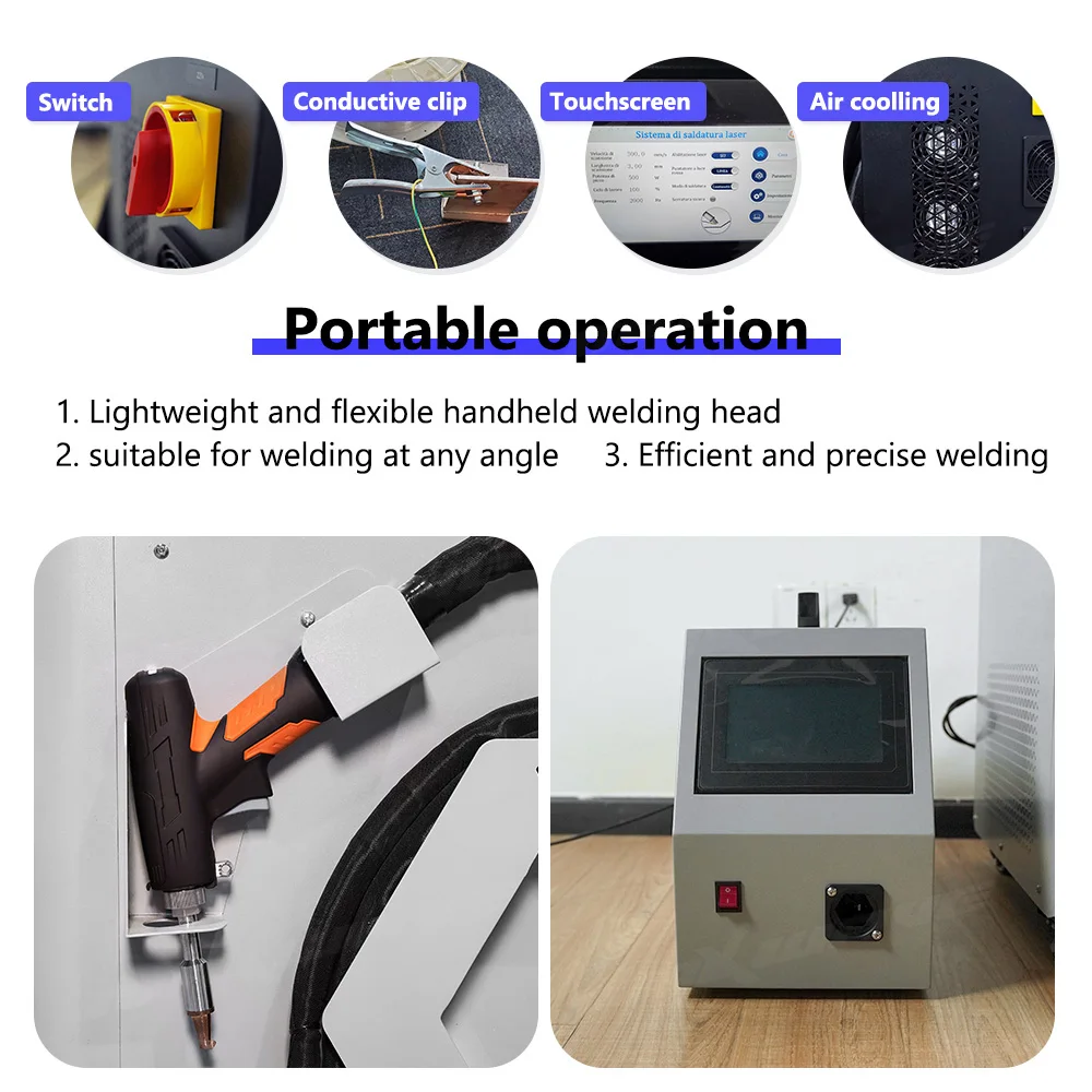 Automatic 4 in 1 Air-Cooled Ha - Industrial Laser Welding Tool บทวิจารณ์และราคา