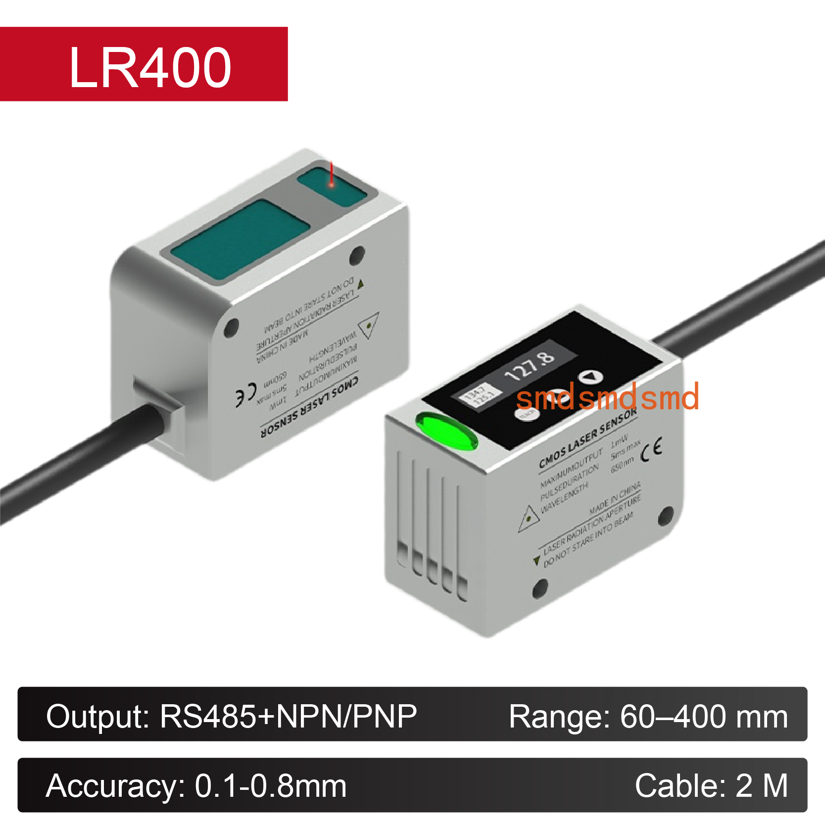 LR400 Laser Displacement Senso - Industrial Laser Displacement Sensor บทวิจารณ์และราคา