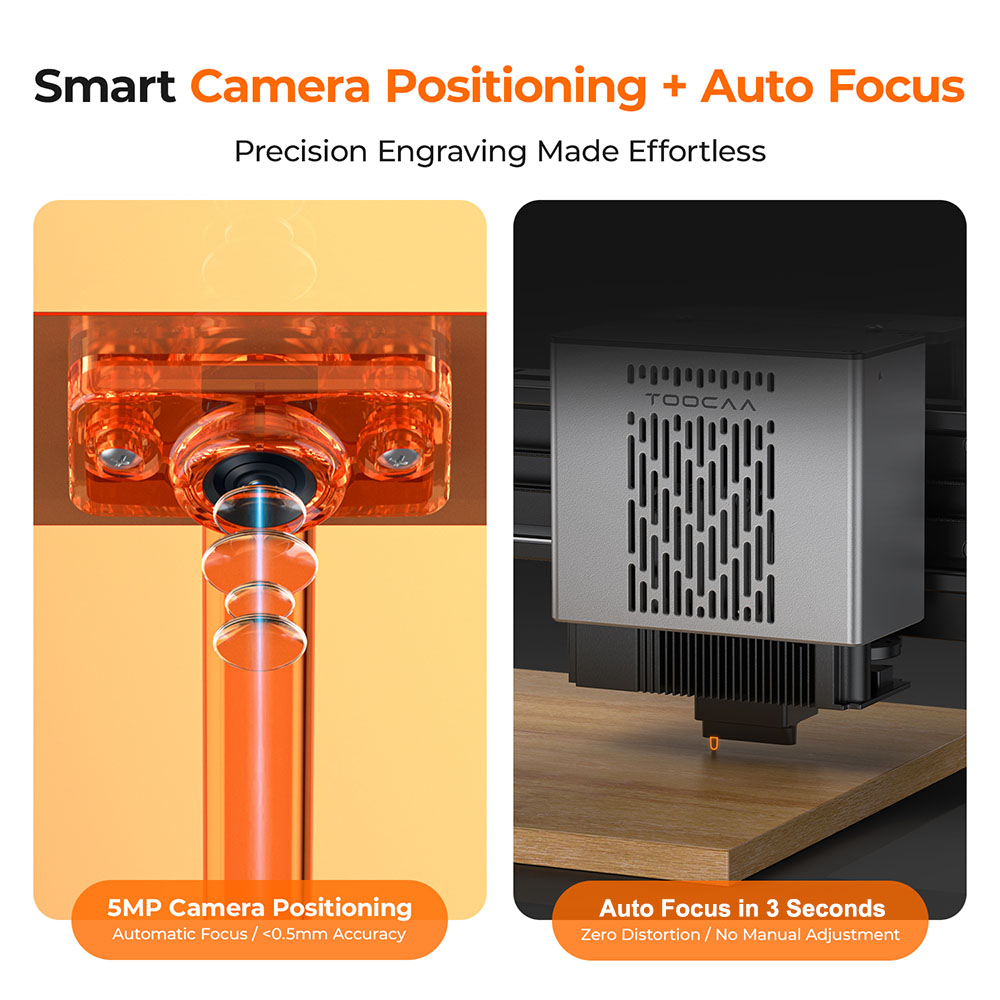 TOOCAA NOVA 20W Beginner-Frien - Desktop Laser Engraver บทวิจารณ์และราคา