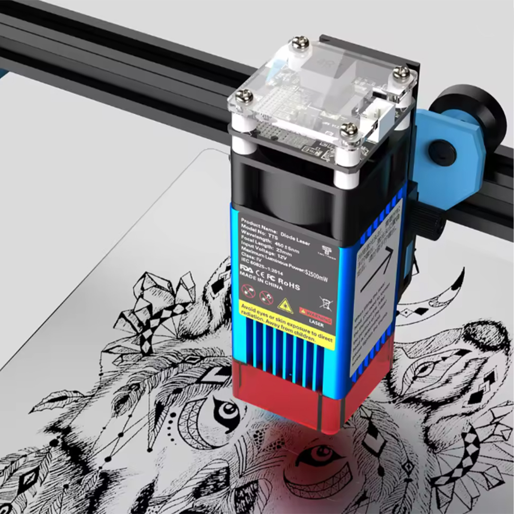 TwoTrees TTS-55 Pro/TTS-10 Pro - Industrial Laser Cutting Machine บทวิจารณ์และราคา