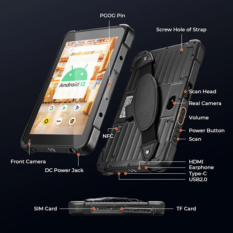 Android Rugged Industrial Wate - Industrial Laser Scanner บทวิจารณ์และราคา