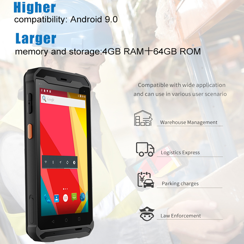 RUGLINE 5.5 inch Android PDA 4 - Industrial Laser Scanner บทวิจารณ์และราคา
