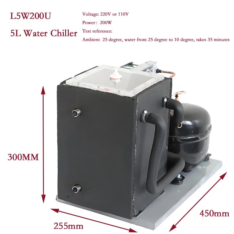 5L Chiller Compressor - Oxygen - Laser Chiller Water Cooler บทวิจารณ์และราคา