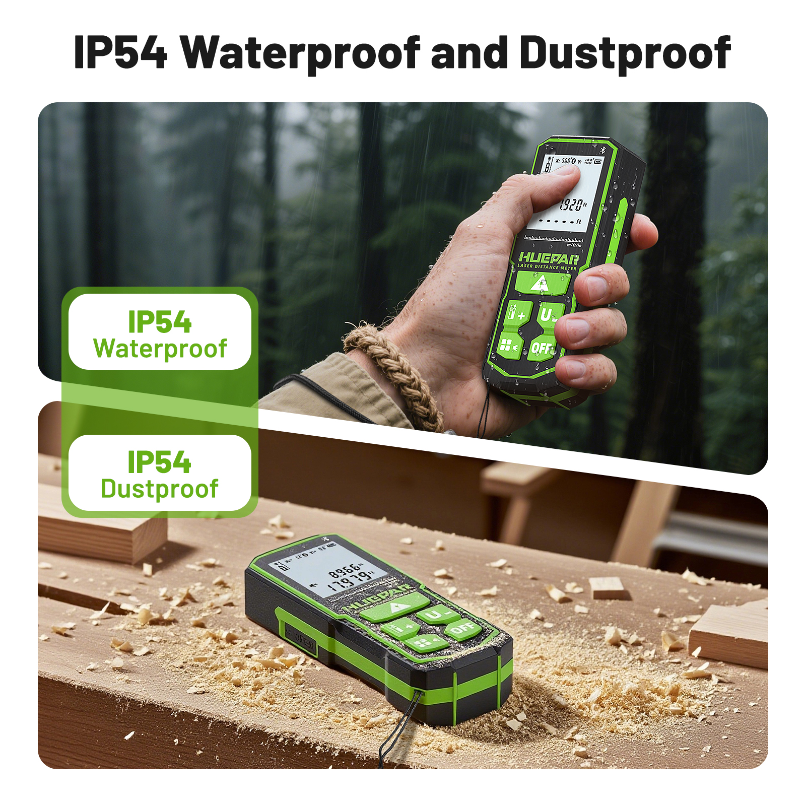 Huepar 100m Bluetoothed Laser  - Industrial Laser Displacement Sensor บทวิจารณ์และราคา