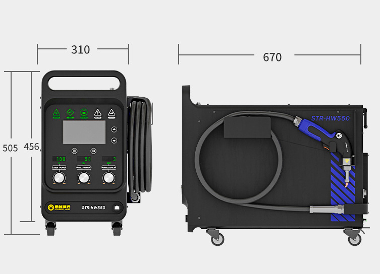 STR-HW550Pro  Multi-Function L - Industrial Laser Welding Machine Hand Held บทวิจารณ์และราคา