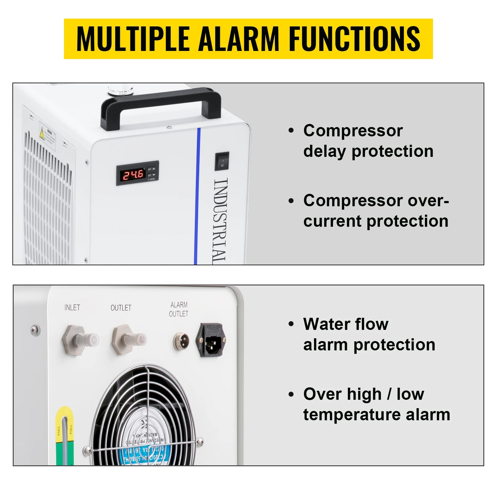 VEVOR Water Chiller CW3000 CW5 - Laser Chiller Water Cooler บทวิจารณ์และราคา