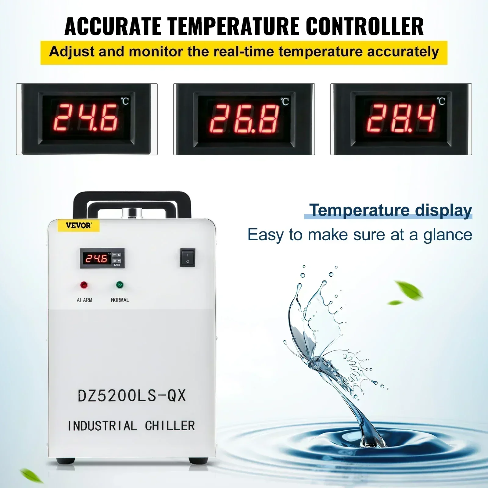 SIHAO CNC Industrial Water Chi - Laser Chiller Water Cooler บทวิจารณ์และราคา