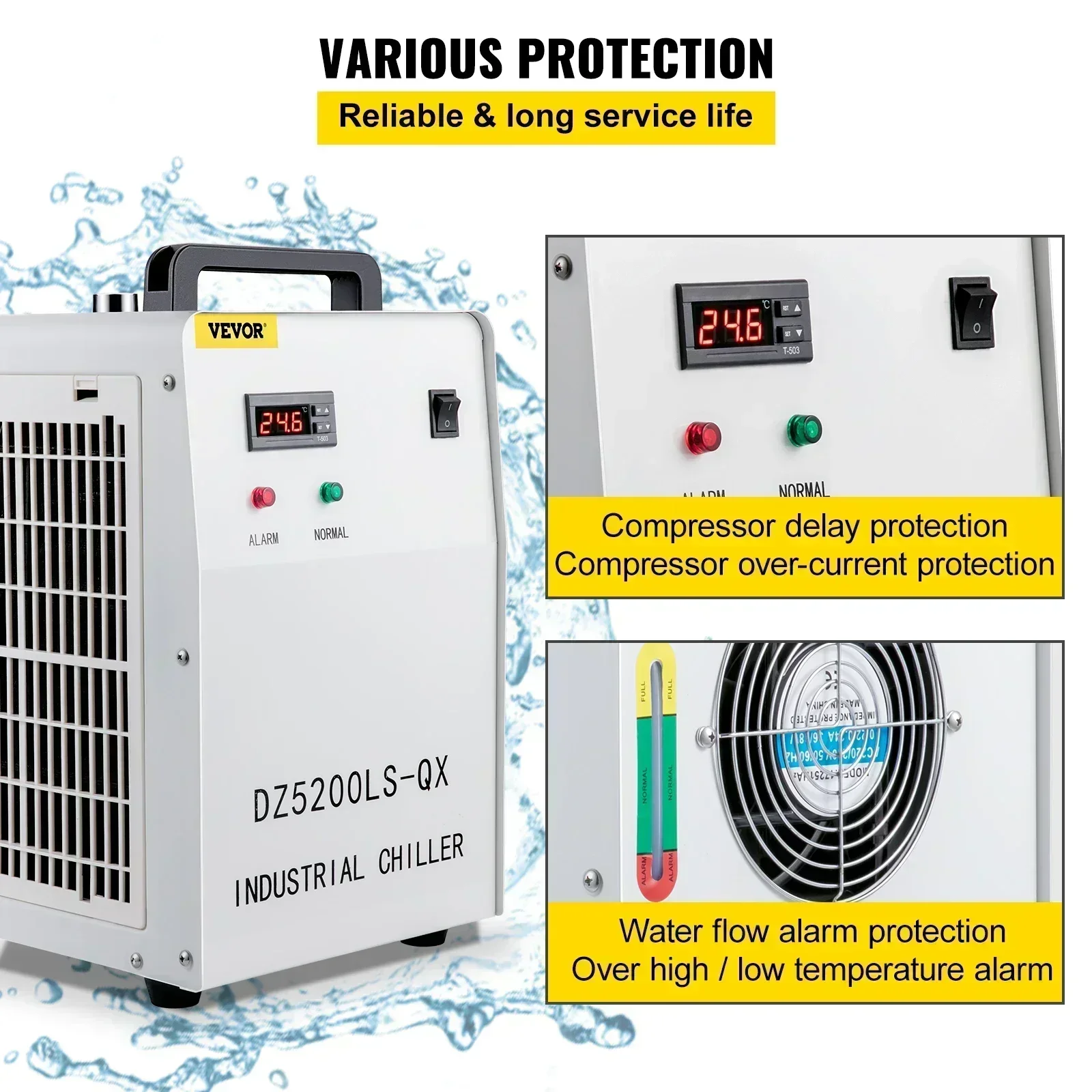 SIHAO CNC Industrial Water Chi - Laser Chiller Water Cooler บทวิจารณ์และราคา