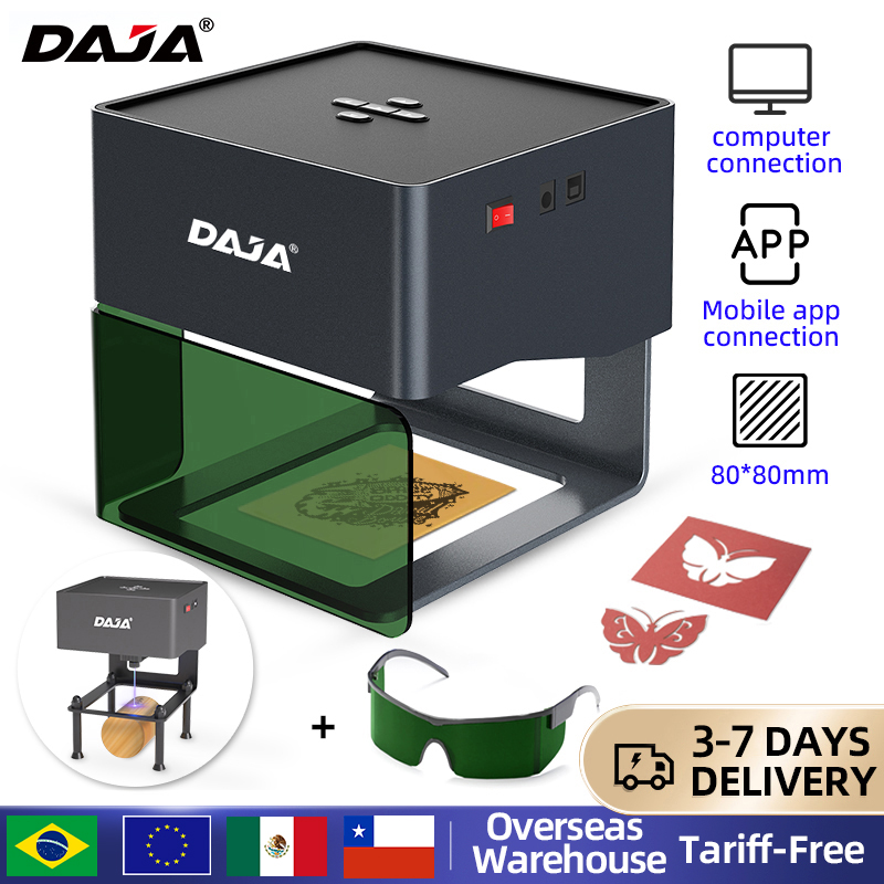 DAJA DJ6 Mini Portable Laser E - Industrial Laser Cutting Machine บทวิจารณ์และราคา